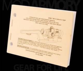 Operator & Unit Maintenance Manual M68 Sight, Reflex and Mount
