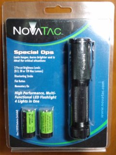 NovaTac 120SO Special Ops LED Flashlight