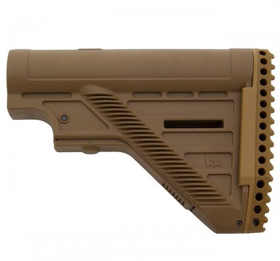 HK MR762, HK 417 Slim Line Retractable Stock- Tan Ｈ＆Ｋ製 - モデルショップPAPA