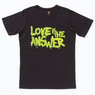 <img class='new_mark_img1' src='https://img.shop-pro.jp/img/new/icons3.gif' style='border:none;display:inline;margin:0px;padding:0px;width:auto;' />MBW apparel LOVE IS THE ANSWER T-SHIRTS　BLACK (エムビーダブリューアパレル ラブイズザアンサー　Tシャツ　ブラック)