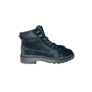 <img class='new_mark_img1' src='https://img.shop-pro.jp/img/new/icons3.gif' style='border:none;display:inline;margin:0px;padding:0px;width:auto;' />ILLCOMMONS FOOTWEAR SUEDE MOUNTAIN BOOTS BLACK (イルコモンズフットウェア　スエード　マウンテンブーツ　ブラック)