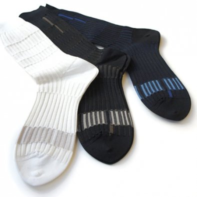 ayame × Cli'O mariage (アヤメ×クリオマリアージュ)<br>Electro socks ウエディングソックス (MEN'S)<br>socks定番00014