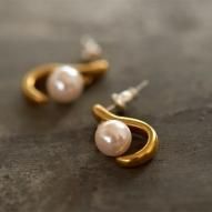 monshiro (モンシロ) / スイートピーブーケピアス (2Way) (mn-p-183