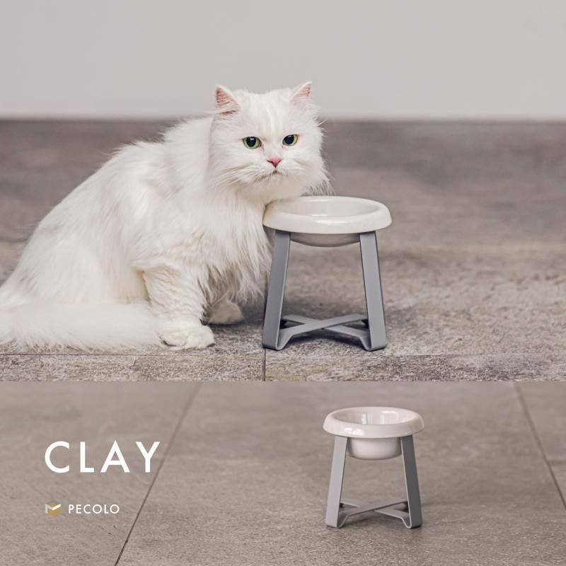 おまけ付pecolo Food Stand Zen Pet Diner 猫用食器 おまけ付pecolo Food Stand Zen Pet Diner 猫用食器 猫用品