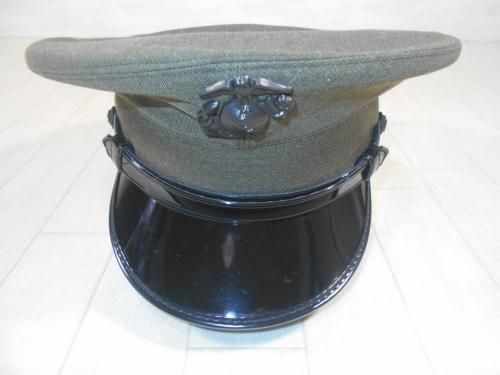 米軍実物 USMC ブルードレス サービスキャップ サイズ23 - Ｓ＆Ｃミリタリーストア