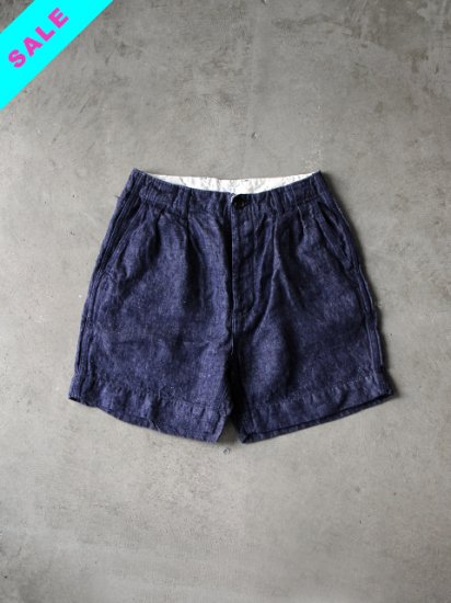 HATSKI（ハツキ）"2Tuck Shorts -Linen"