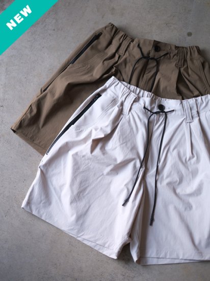 FAKIE STANCE　"Draw Cord Short Pants(2colors)"