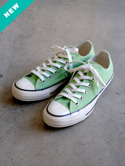 CONVERSE "ALL STAR US COLORS OX(FLUORESCENT GREEN)"