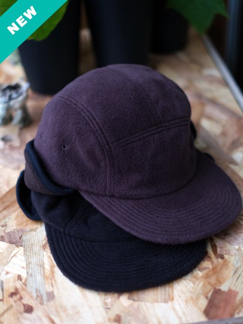 FOUND FEATHER "5 Panel Cap / Ear Flap(2colors)"
