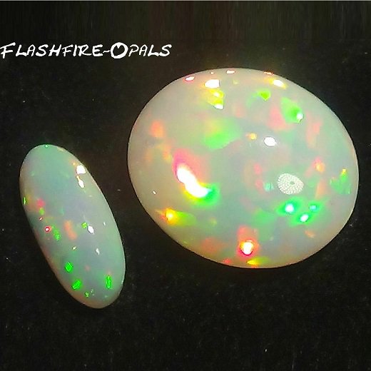 ウェロオパール2個セット 7.5ct - オパール専門店　Flashfire-Opals-Japan