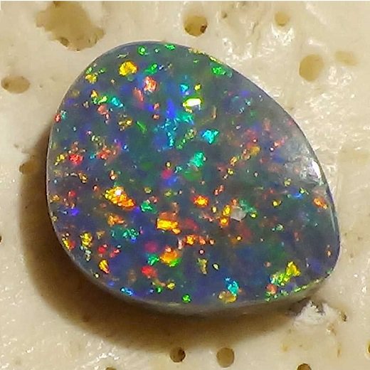 セミブラックオパール 1.2ct - オパール専門店 Flashfire-Opals-Japan