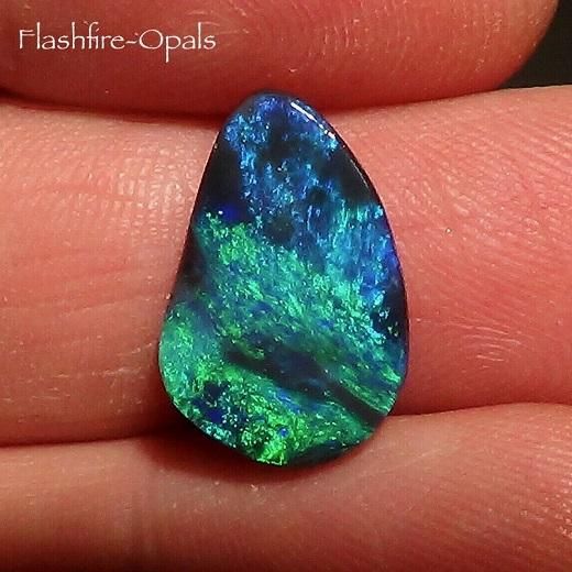 ブラックオパール 3.4ct - オパール専門店 Flashfire-Opals-Japan