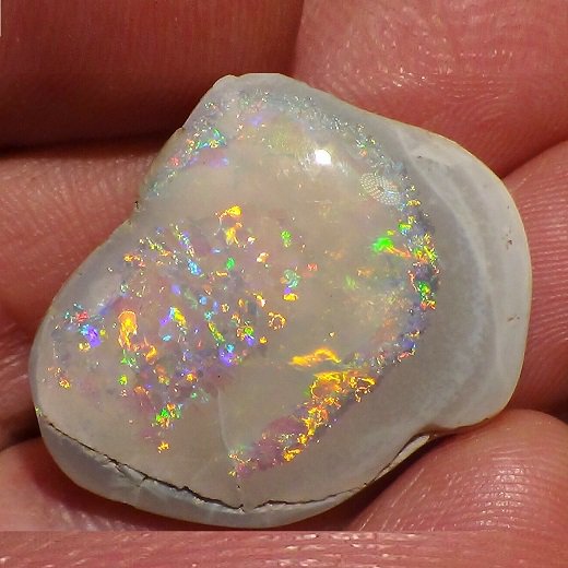 ホワイトオパール 24.8 ct - オパール専門店 Flashfire-Opals-Japan