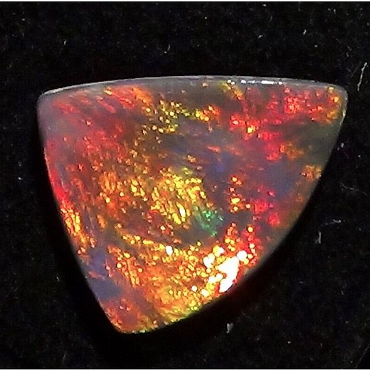 セミブラックオパール 3.29ct - オパール専門店　Flashfire-Opals-Japan