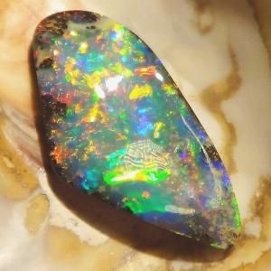 極上　ボルダーオパール　K47 ボルダーオパール 23.7ct - オパール専門店 Flashfire-Opals-Japan