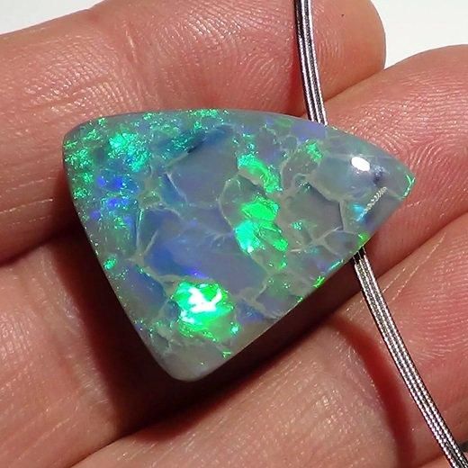 ブラックオパールペンダント29.2ct - オパール専門店 Flashfire-Opals