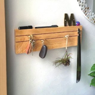 川喜金物 木製 キーボード 壁付タイプ/スタンドタイプ 鍵収納台