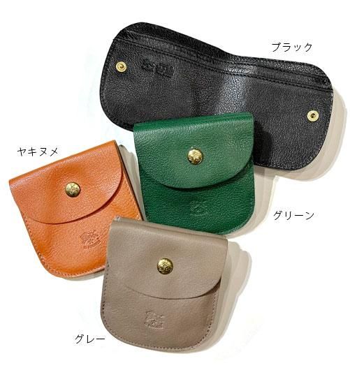 プレゼントで頂いたものですIL BISONTE　二つ折り財布【未使用品】