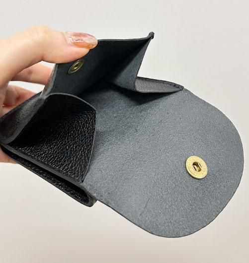 馬蹄2つ折り財布 - IL BISONTE（イルビゾンテ） - インディゴ