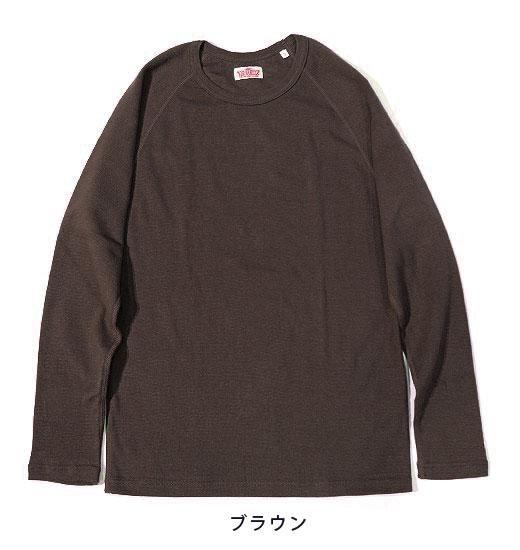 ストレッチフライスクルーネックL/S Tシャツ - Hollywood Ranch Market（ハリウッド ランチ マーケット） - インディゴ  富山市 聖林公司正規取扱店（取扱ブランド：ハリウッドランチマーケット・ササフラス・クレッタルムーセン・ティラック・レミレリーフ・デンハム・ボヘミアンズ）