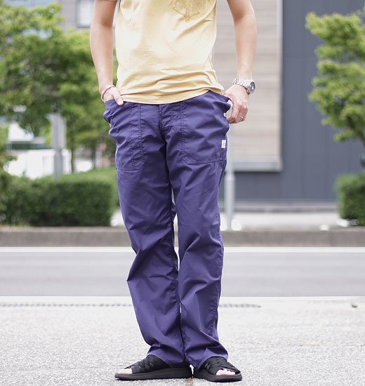 Fall Leaf Pants（フォールリーフパンツ）”T/C Poplin” - SASSAFRAS