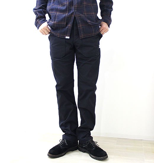 Fall Leaf Sprayer Pants（フォールリーフスプレイヤーパンツ）”Ventile West Point” - SASSAFRAS（ ササフラス） - インディゴ 富山市 聖林公司正規取扱店（取扱ブランド：ハリウッドランチマーケット・ササフラス・クレッタルムーセン・