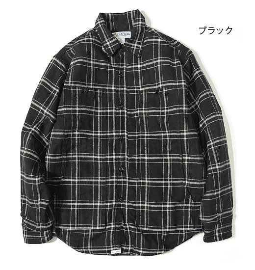 Feel Sun Half＋（フィールサンハーフプラス）”Herringbom Flannel” - SASSAFRAS（ササフラス） - インディゴ  富山市 聖林公司正規取扱店（取扱ブランド：ハリウッドランチマーケット・ササフラス・クレッタルムーセン・