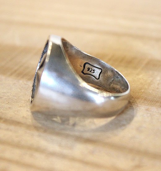 SD Made in USA Signet Ring 21号-