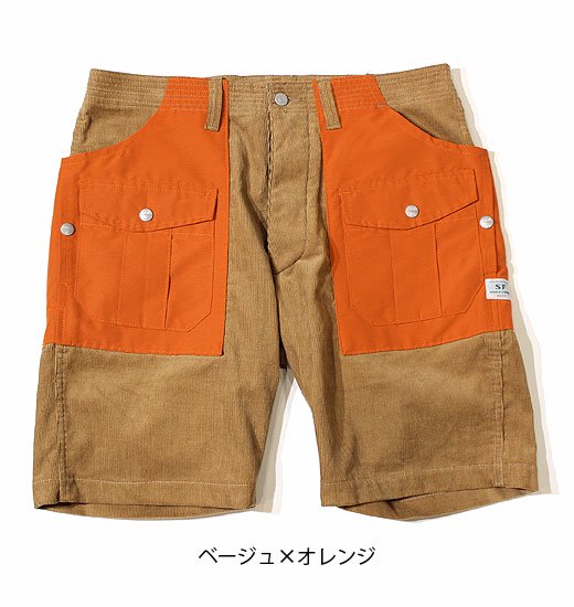 Botanical Scout Pants1/2（ボタニカルスカウトパンツ1/2）”Summer Corduroy 60/40” - SASSAFRAS （ササフラス） - インディゴ 富山市 聖林公司正規取扱店（取扱ブランド：ハリウッドランチマーケット・ササフラス・クレッタルムーセン・