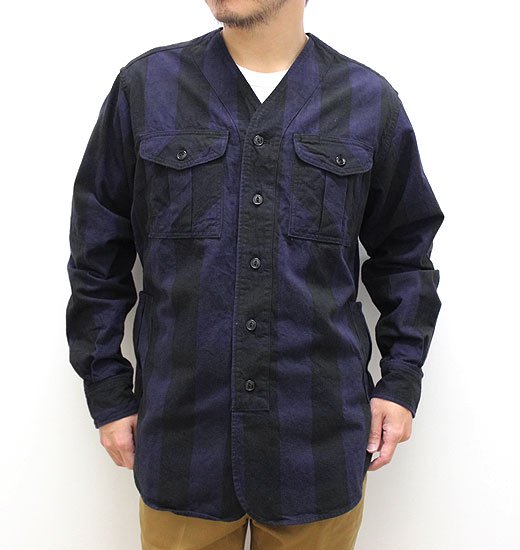 B.S. Gaedenia Half（ベースボールガーデニアハーフ）”Twill” - SASSAFRAS（ササフラス） - インディゴ 富山市  聖林公司正規取扱店（取扱ブランド：ハリウッドランチマーケット・ササフラス・クレッタルムーセン・