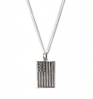 SD MADE IN USA USA FLAG NECKLACE（SD MADE IN USA USAフラッグネックレス）／STANDARD CALIFORNIA（スタンダードカリフォルニア）