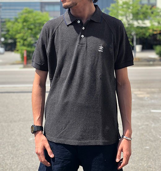 MUNSINGWEAR BLUE BLUE GRAND SLAM GOLF SHIRTS（マンシングウエア