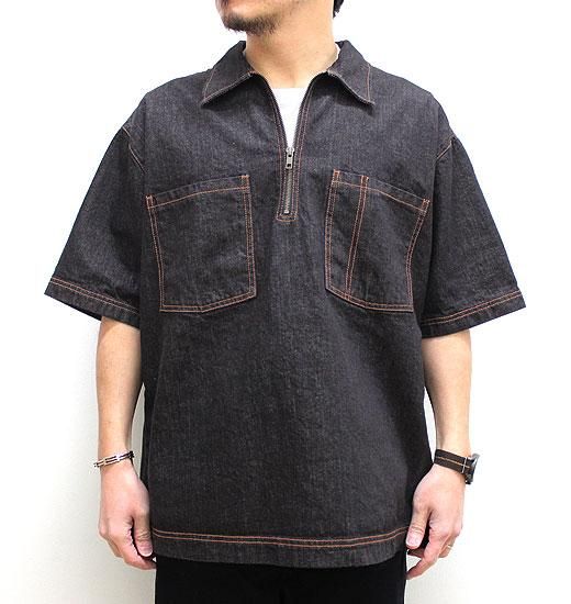 UNI HALF ZIP SHIRT（ユニハーフジップシャツ） - seven by seven ...