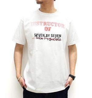 PRINT T-SHIRTʥץȥƥġˡINSTRUCTORɡseven by sevenʥ֥Х֥