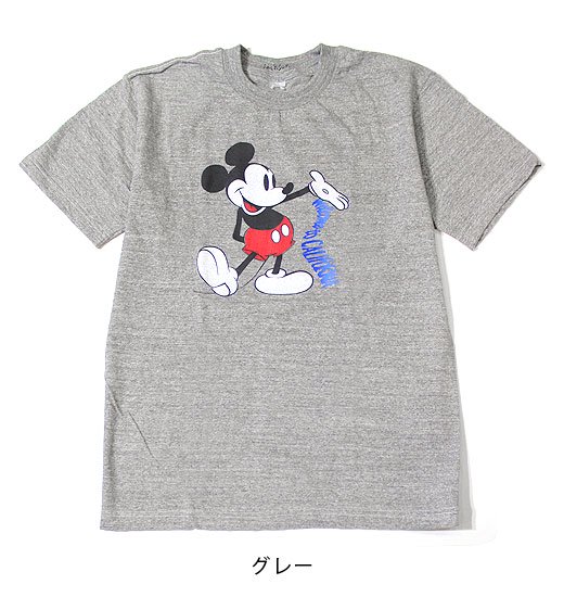 Mickey Mouse welcome Tee（ミッキーマウスウエルカムティー） - JACKSON MATISSE（ジャクソンマティス） -  インディゴ 富山市 聖林公司正規取扱店（取扱ブランド：ハリウッドランチマーケット・ササフラス・クレッタルムーセン・