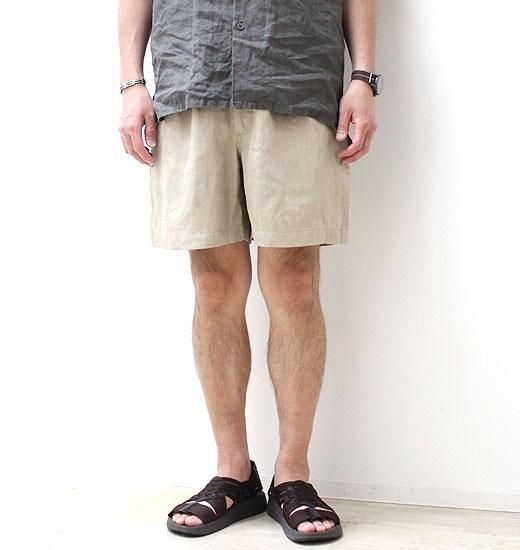 人気が高い ショーツ グルカ 2-tacs by Brown L ショートパンツ リネン パンツ