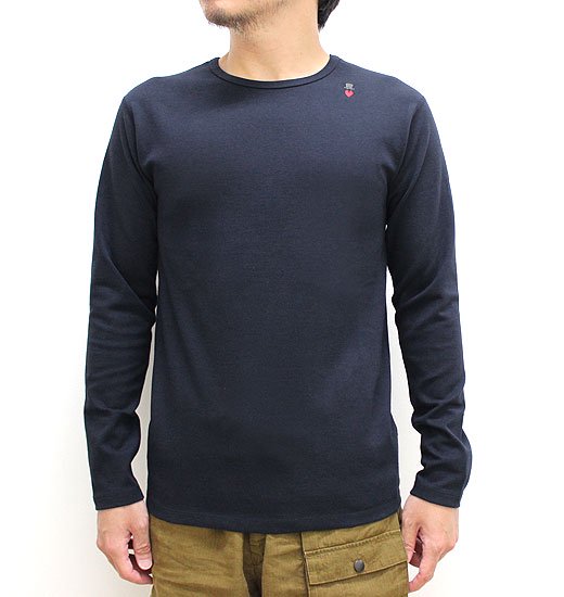 SPAN RIB CREW NECK LS TEE（スパンリブクルーネックロングスリーブ ...