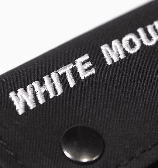 WM×PORTER LOGO EMBROIDERED KEY CASE（ホワイトマウンテニアリング×ポーターロゴエンブロイダードキーケース） - White  Mountaineering（ホワイトマウンテニアリング） - インディゴ 富山市  聖林公司正規取扱店（取扱ブランド：ハリウッドランチマーケット・ササフラス ...