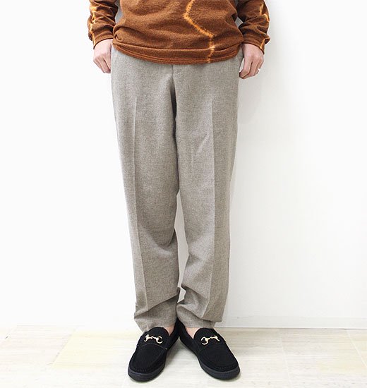 RELAX TROUSERS（リラックストラウザース）-Washable wool- - seven by