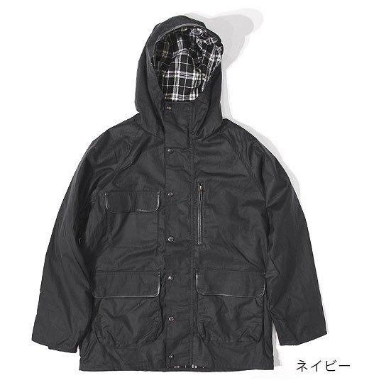 MOUNTAIN PARKA（マウンテンパーカ）”OILED CLOTH” - BROWN by 2-tacs