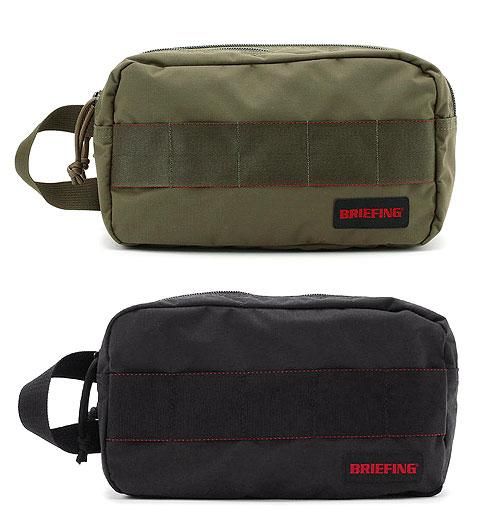 BRIEFING DOUBLE ZIP POUCH coyoteバッグ - その他