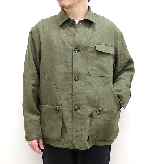 DSP-JKT（ダストシュートポケットジャケット）”SAFIRA LINEN TWILL