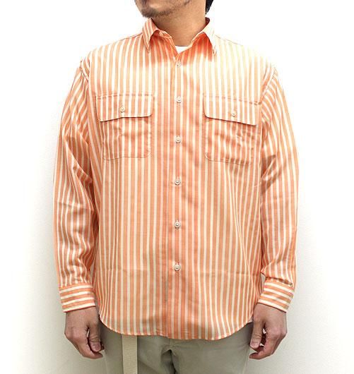 REGULAR COLLAR（レギュラーカラー）”WOOL NYLON STRIPE