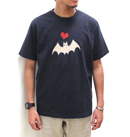 GO BAT＆HEART SS TEE（ゴーバットアンドハートショートスリーブティー