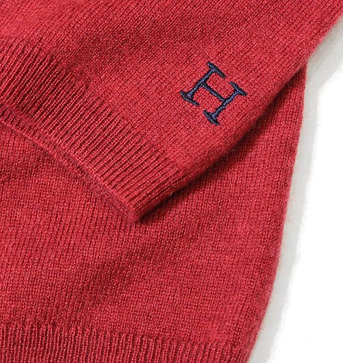 MERINO CASHMERE WASHABLE CREW NECK SWEATER（メリノカシミア