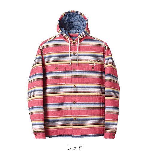 SD SOUTHWEST FLANNEL QUILTED HOOD JACKET（SDサウスウエストフランネルキルティングフードジャケット） -  STANDARD CALIFORNIA（スタンダードカリフォルニア） - インディゴ 富山市  聖林公司正規取扱店（取扱ブランド：ハリウッドランチマーケット・ササフラス・クレッ ...