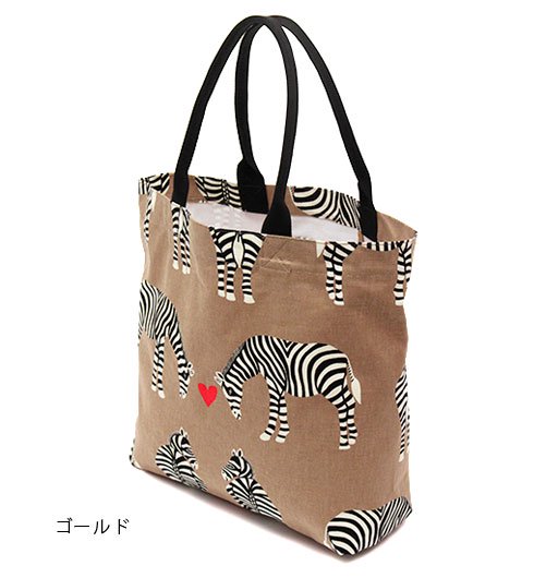 LOVE ZEBRA TOTE BAG（ラブゼブラトートバッグ） - Bohemians