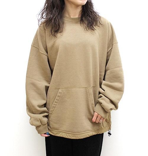 ブリーフィングT/C裏起毛スウェットクルー - REMI RELIEF