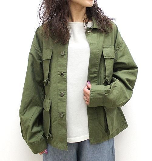 カラーホワイト系SHORT MILITARY JACKET N.HOOLYWOOD