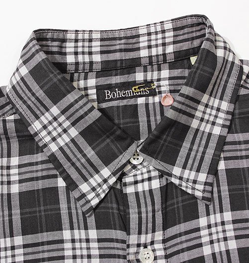 RAYON COTTON CHECK REG LS SHIRTS（レーヨンコットンチェック